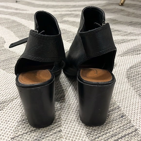 Aldo open toe leather ankle booties - Picture 5 of 5